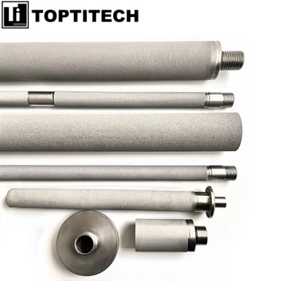 Филтърни елементи от агломериран метал от TopTiTech