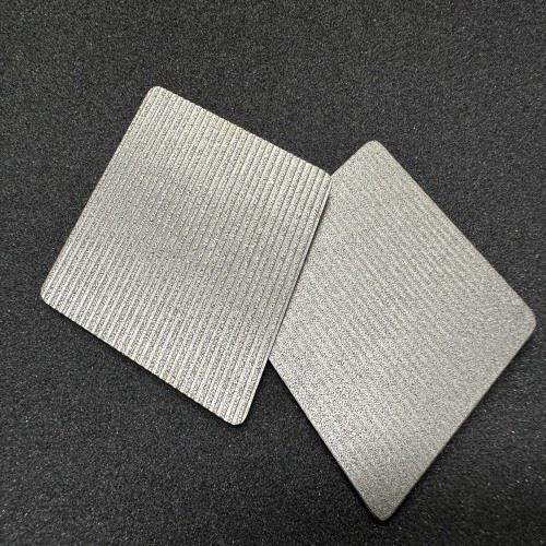 Titanium Micro Porous Flow Channel Plates