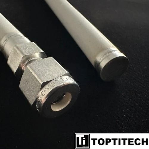 20um Porous SS316L Filter Tube With 1/4