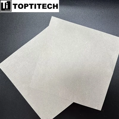 0.8 mm високопорьозен синтерован никелов микрофибърен филц