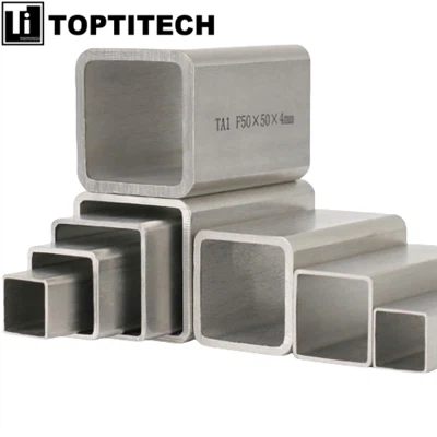 Секция Titanium Square Hollow за аерокосмически и индустриални